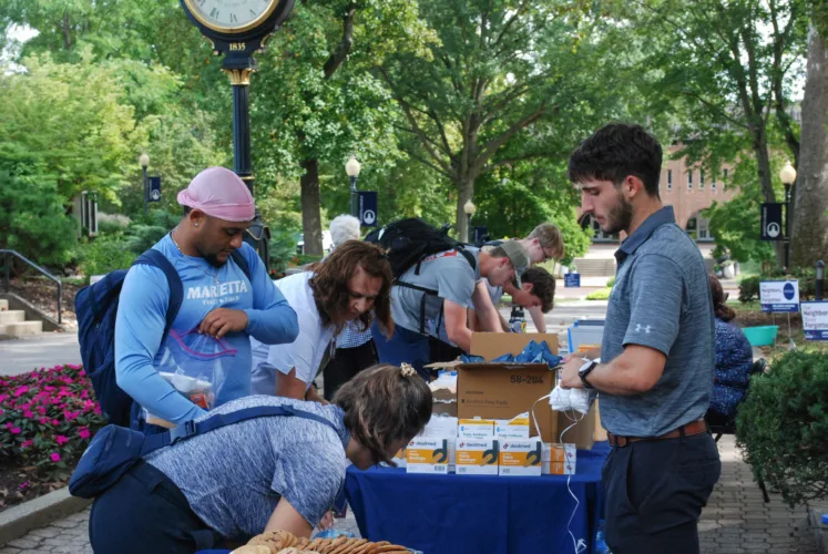 Marietta College hosts AmeriCorps 9/11 day event